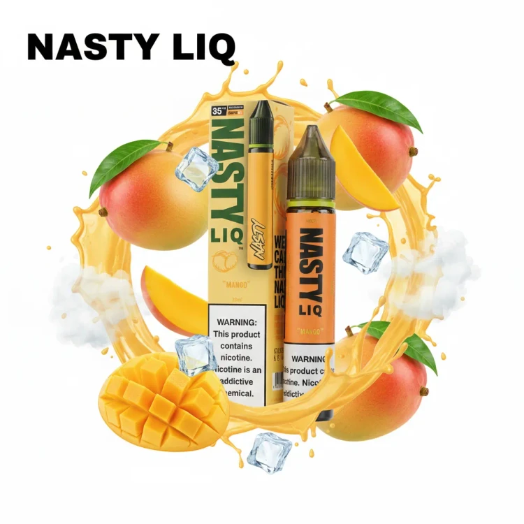 1770193444_5704311400 (1) سالت نستی بار انبه Nasty LIQ Mango 30ml - Image 1