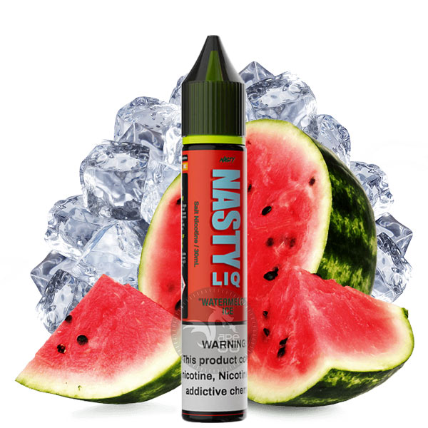 NASTY-LIQ-WATERMELON-ICE-2 سالت نستی بار هندوانه یخ Nasty LIQ 51 Watermelon Ice 30ml - Image 1