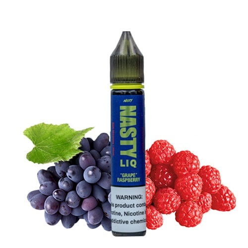 انگور رزبری سالت نستی سالت نستی بار انگلور رزبری Nasty LIQ 44 Grape Rasberry 30ml - Image 1