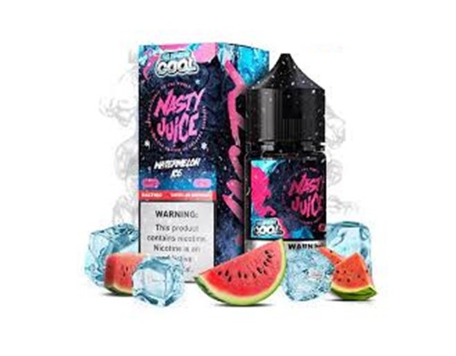 هندوانه یخ نرمال کول و سوپر کول سالت نستی هندوانه یخ Nasty Watermelon Ice 30ml (نرمال و سوپر کول) - Image 1